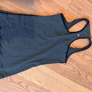 Lululemon Striped Racerback Tank Top